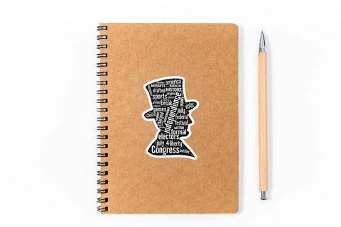 4th of July Word Art Sticker Bundle Sublimation DESIGNS DARK 