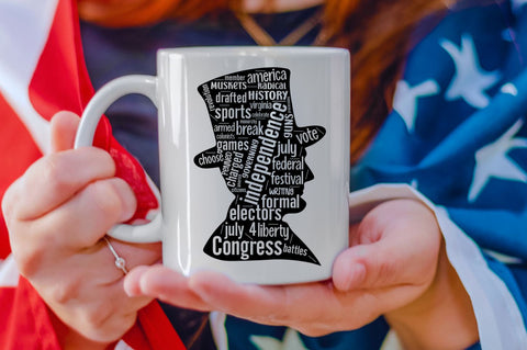 4th of July Word Art SVG Bundle SVG DESIGNS DARK 