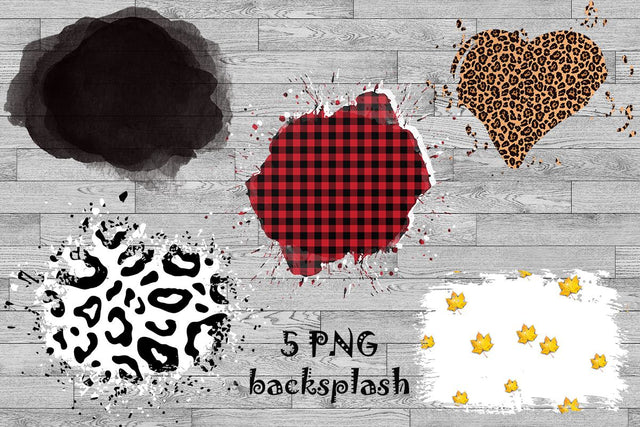 5 Distressed Backsplash Sublimation PNG Bundle, Sublimation Backgrounds, Bleach effect,Instant Download, Digital Download, Sublimation Clipart Sublimation ArtStudio 