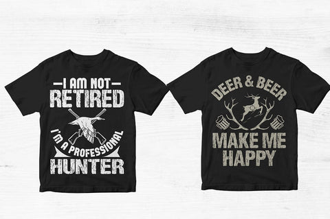 Hunting T-Shirt Design Bundle Graphic by T-Shirt Design Bundle