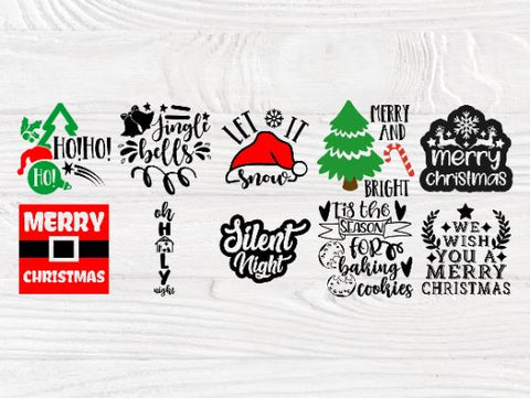 50 Christmas SVG Crafter Bundle, Winter, Santa Svg SVG TonisArtStudio 