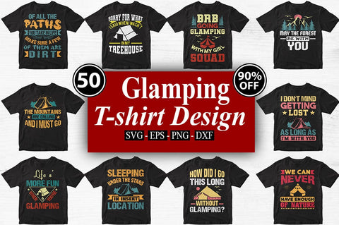 Funny SVG Typography T-shirt Bundle