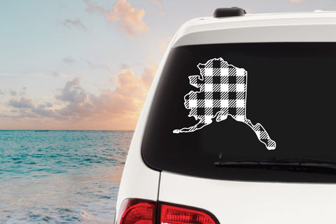 50 States SVG Bundle - Buffalo Plaid States SVG Files SVG Old Market 