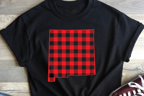 50 States SVG Bundle - Buffalo Plaid States SVG Files SVG Old Market 