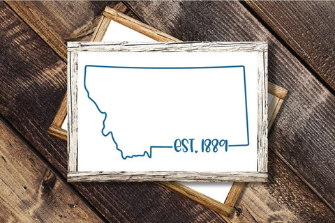 50 States SVG Bundle - Date Established State SVG Cut Files SVG Old Market 