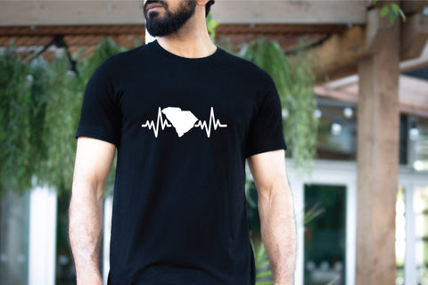 50 States SVG Bundle - Heartbeat US State Bundle SVG Old Market 