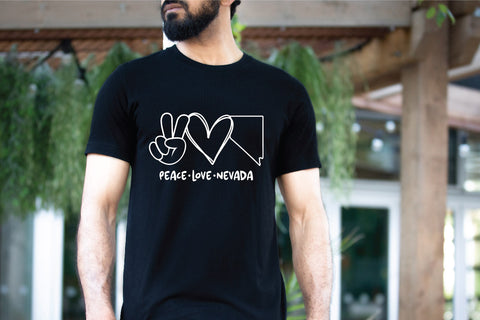 50 States SVG Bundle - Peace Love US State Bundle SVG Old Market 