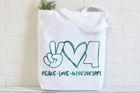 50 States SVG Bundle - Peace Love US State Bundle SVG Old Market 