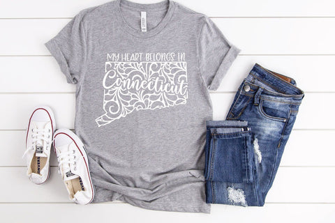 50 States SVG Bundle - US State SVG Cut Files - Art Deco SVG Designs SVG Old Market 