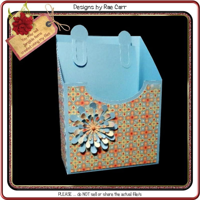 508 Card Box and Flower SVG Designs by Rae 