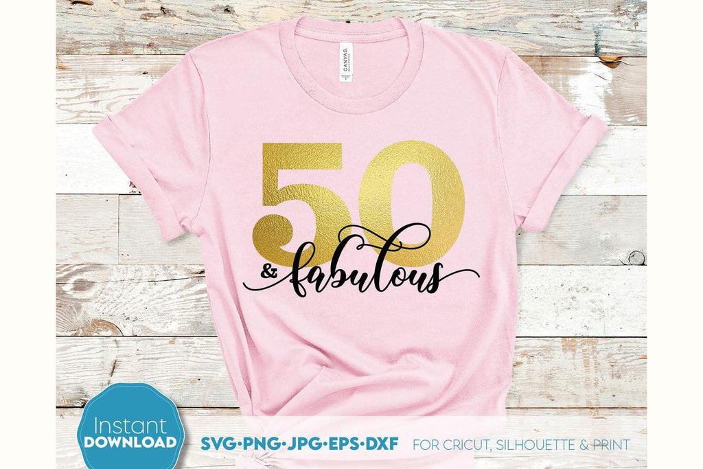 50th Birthday Queen SVG | Fifty Birthday SVG | 50th Birthday Woman - So ...