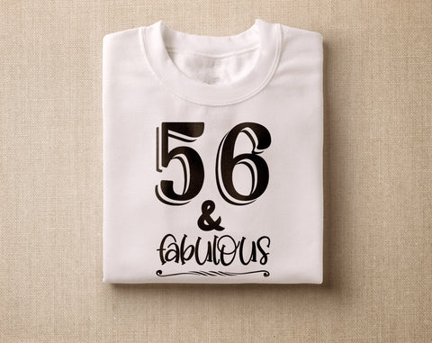 56th Birthday SVG Bundle, 6 Designs, 56th Birthday Shirt SVG, 56 And Fabulous SVG, Cheers To 56 Years SVG, Legend Since 1967 SVG, Vintage 1967 SVG SVG HappyDesignStudio 