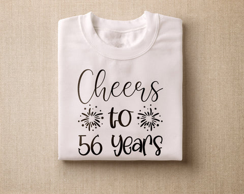 56th Birthday SVG Bundle, 6 Designs, 56th Birthday Shirt SVG, 56 And Fabulous SVG, Cheers To 56 Years SVG, Legend Since 1967 SVG, Vintage 1967 SVG SVG HappyDesignStudio 