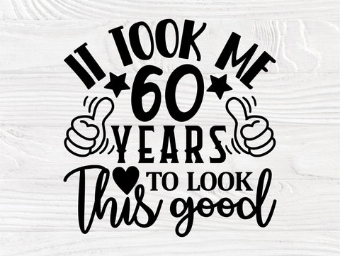 56th to 75th Birthday SVG Bundle, Shirt Designs SVG TonisArtStudio 