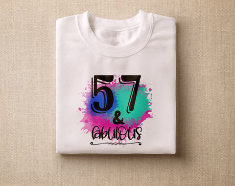 57th Birthday Sublimation Designs Bundle, 6 57th Birthday PNG Files, 57 And Fabulous PNG, Cheers To 57 Years PNG, Hello Fifty-Seven PNG, Vintage 1966 PNG Sublimation HappyDesignStudio 