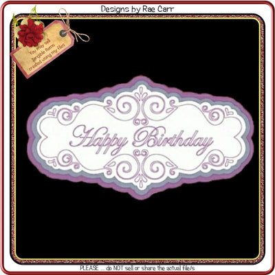 586 Layered Shaped Topper SVG Designs by Rae 