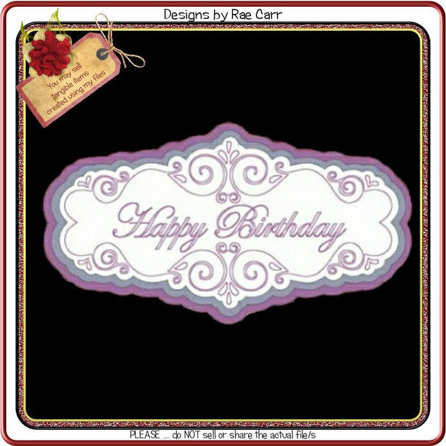 586 Layered Shaped Topper SVG Designs by Rae 