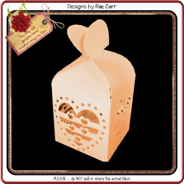 587 Fancy Cut Truffle Box SVG Designs by Rae 