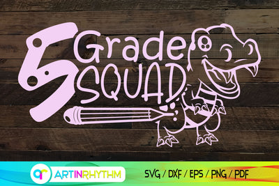 5th Grade School svg SVG Artinrhythm shop 