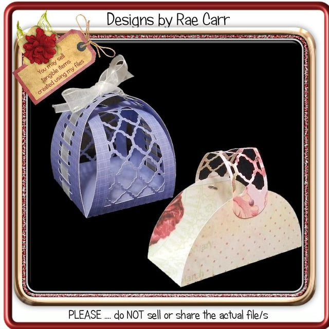 615 Favor Boxes SVG Designs by Rae 