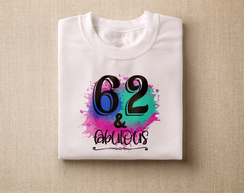 62nd Birthday Sublimation Designs Bundle, 6 62nd Birthday PNG Files, 62 And Fabulous PNG, Cheers To 62 Years PNG, Hello Sixty-Two PNG, Vintage 1961 PNG Sublimation HappyDesignStudio 