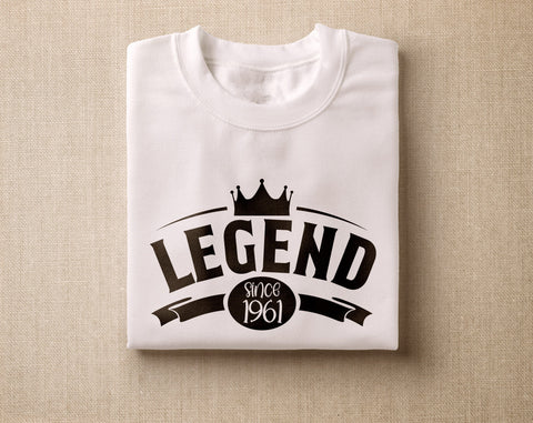 62nd Birthday SVG Bundle, 6 Designs, 62nd Birthday Shirt SVG, 62 And Fabulous SVG, Cheers To 62 Years SVG, Legend Since 1961 SVG, Vintage 1961 SVG SVG HappyDesignStudio 