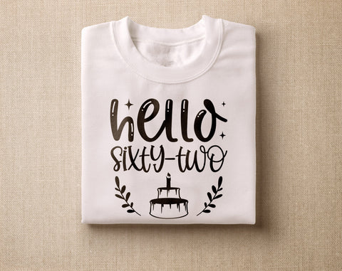 62nd Birthday SVG Bundle, 6 Designs, 62nd Birthday Shirt SVG, 62 And Fabulous SVG, Cheers To 62 Years SVG, Legend Since 1961 SVG, Vintage 1961 SVG SVG HappyDesignStudio 