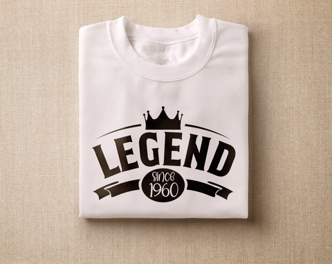 63rd Birthday SVG Bundle, 6 Designs, 63rd Birthday Shirt SVG, 63 And Fabulous SVG, Cheers To 63 Years SVG, Legend Since 1960 SVG, Vintage 1960 SVG SVG HappyDesignStudio 