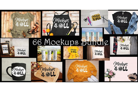 66 Mock Ups Bundle, Clothing Bundle, Tumlers Mockup,Cups Mockup, Photo Frame Bundle, Kitchen Aprons, Huge Outfit, Mock Ups Bundle, Jpg Files Mock Up Photo ArtStudio 