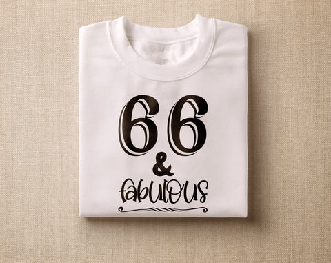 66th Birthday SVG Bundle, 6 Designs, 66th Birthday Shirt SVG, 66 And Fabulous SVG, Cheers To 66 Years SVG, Legend Since 1957 SVG, Vintage 1957 SVG SVG HappyDesignStudio 