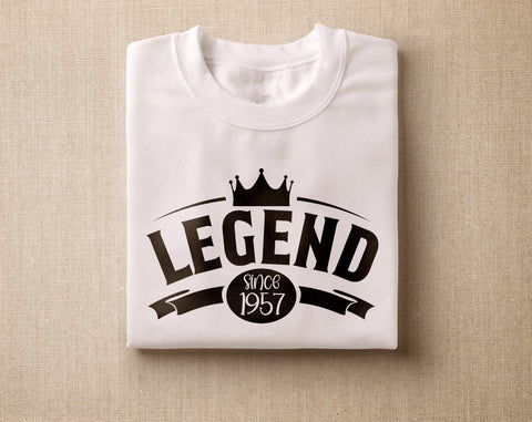 66th Birthday SVG Bundle, 6 Designs, 66th Birthday Shirt SVG, 66 And Fabulous SVG, Cheers To 66 Years SVG, Legend Since 1957 SVG, Vintage 1957 SVG SVG HappyDesignStudio 