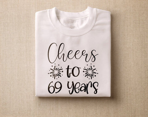69th Birthday SVG Bundle, 6 Designs, 69th Birthday Shirt SVG, 69 And Fabulous SVG, Cheers To 69 Years SVG, Legend Since 1954 SVG, Vintage 1954 SVG SVG HappyDesignStudio 