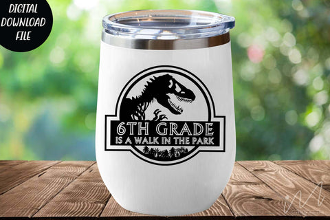 6th grade is a walk in the park svg, Sixth grade t shirt svg, teacher t shirt svg, 6th grade graduate, SVG Isabella Machell 