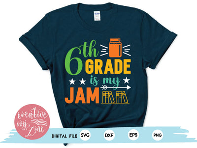 6th grade is my jam SVG md faruk hossain 