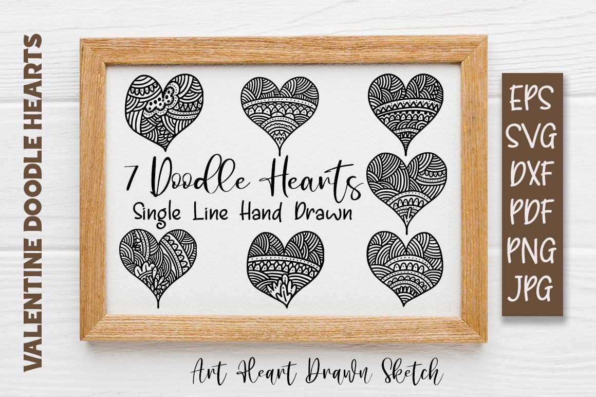 Set Of Sketch Doodle Pen Draw Symbol Of A Heart Design For Greeting Cards  And Invitations Of Wedding Birthday Valentines Day Mothers Day And Other  Seasonal Holiday Stock Illustration - Download Image