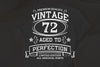 72nd Birthday SVG, Vintage Birthday svg, limited edition svg, funny ...