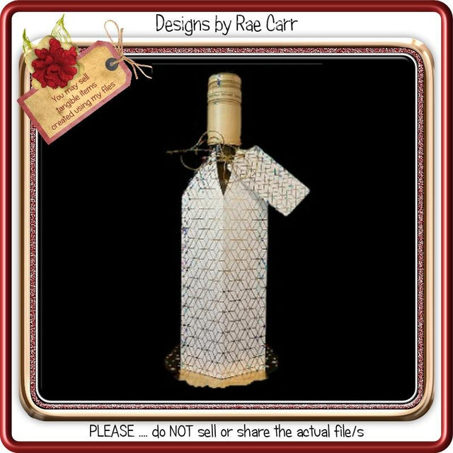 730 Bottle Wrap SVG Designs by Rae 