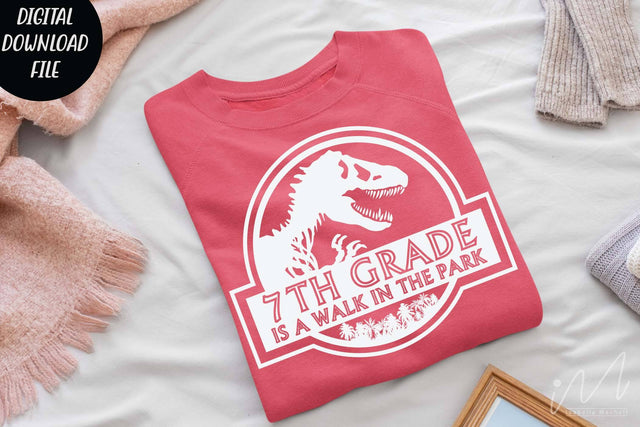 7th grade is a walk in the park svg, 7th grade t shirt svg, 7th grade graduate, 7th grade teacher t shirt, SVG Isabella Machell 