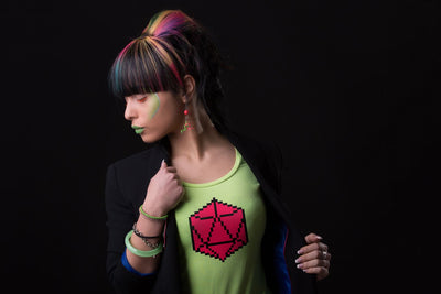 8 Bit D20 Dice SVG Risa Rocks It 