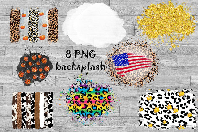 8 Distressed Backsplash Sublimation PNG Bundle, Sublimation Backgrounds, Bleach effect,Instant Download, Digital Download, Sublimation Clipart Sublimation ArtStudio 