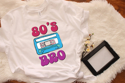 80s Bro Vintage Cassette Sublimation Sublimation Rupkotha 