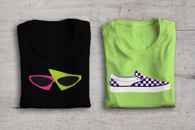 80s Fashion Set SVG Designed by Geeks 