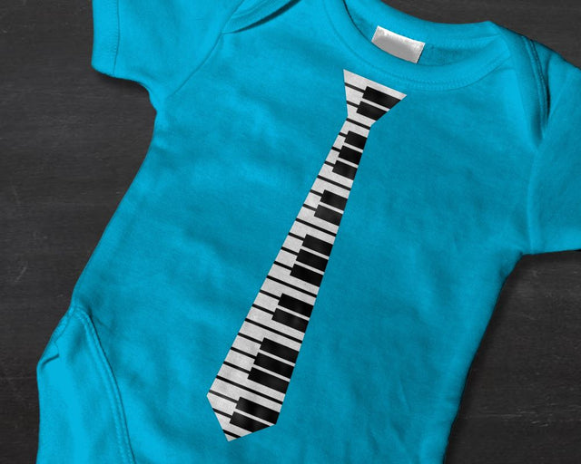 80s Piano Key Neck Tie SVG Designed by Geeks 