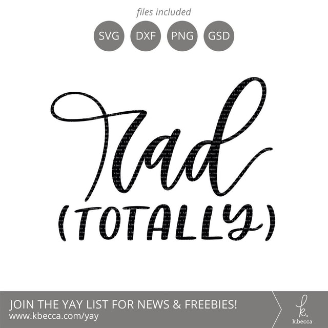 80s SVG - Rad (Totally) SVG k.becca 