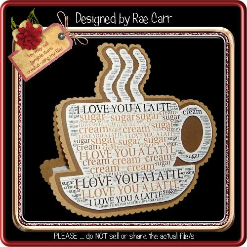 868 Shaped Coffee Cup SVG Designs by Rae 