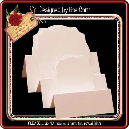 886 Shaped Step Card SVG Designs by Rae 