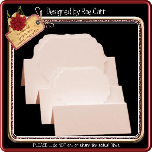 887 Shaped Step Card SVG Designs by Rae 