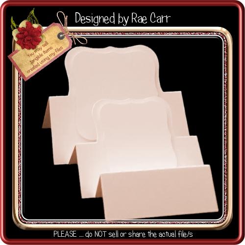 889 Shaped Stepper Greeting Card SVG Designs by Rae 