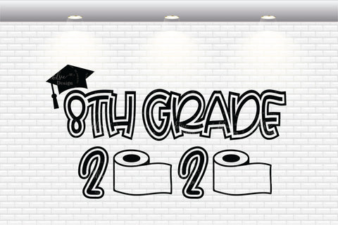 8th Grade Graduation - SVG, PNG, DXF, EPS SVG Elsie Loves Design 