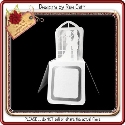 904 Box Card for Wedding or Anniversary SVG Designs by Rae 